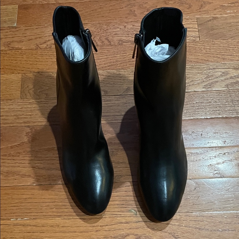 Anne Klein Black 8-1/2 Ankle Booties new without the box - Picture 3 of 8
